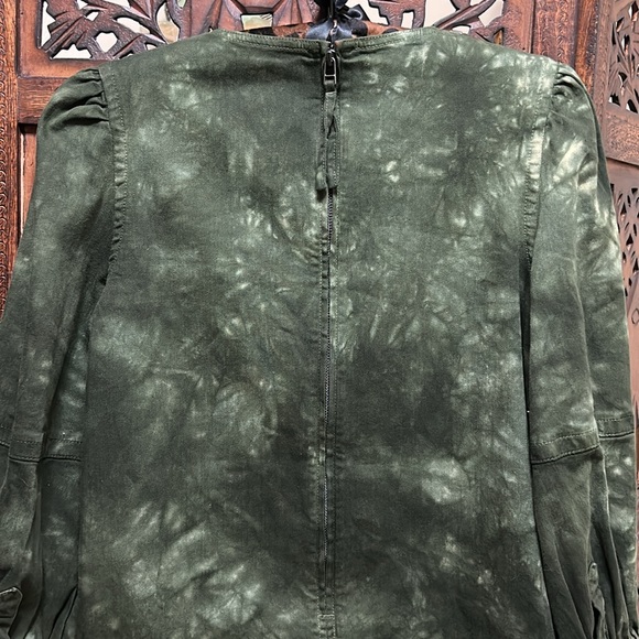 Something Navy Edie Denim Mini Dress - Picture 8 of 12